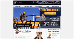 Desktop Screenshot of general-liability-ins.com